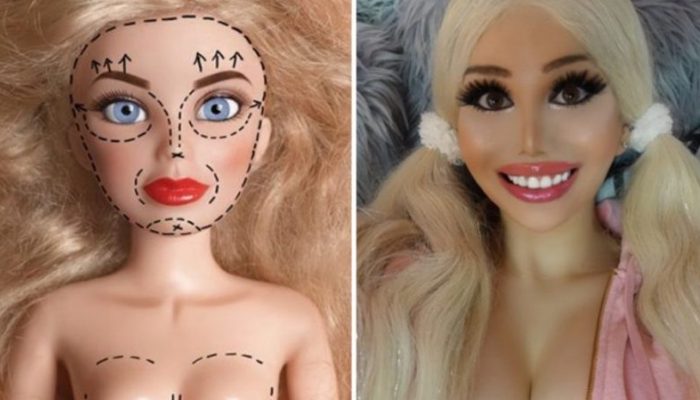 Mexico Kortfattet Grænseværdi A young woman invests hundreds of thousands of dollars to resemble the Silicone  Barbie doll, which has become a cultural icon